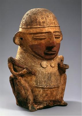 Anthropomorphic Ceramic Figure