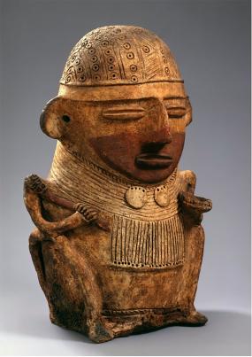 Anthropomorphic Ceramic Figure